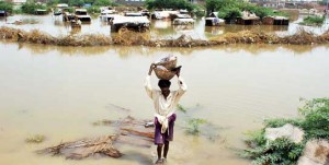 Badin Sindh Pakistan floods 2011