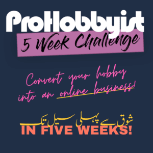prohobbyist 5 week challenge by momekh