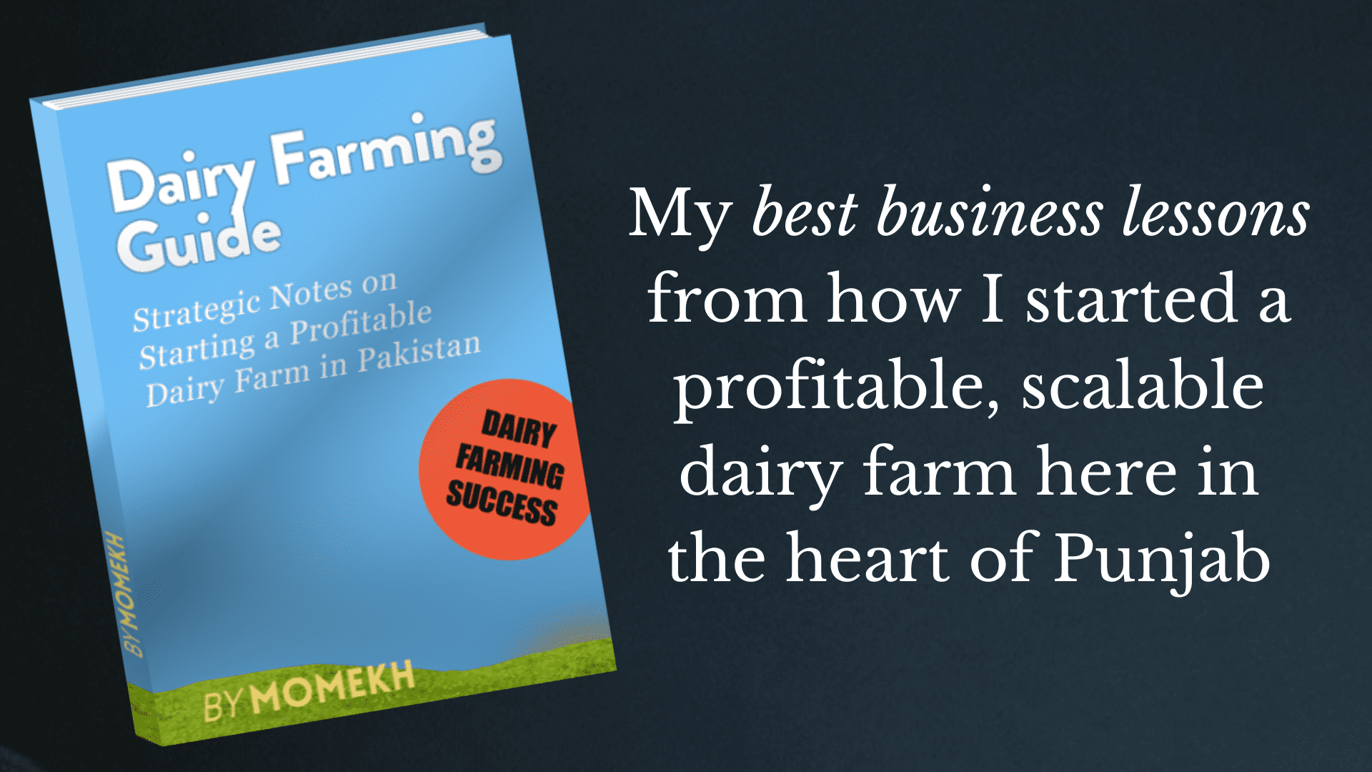 dairy farming guide by momekh