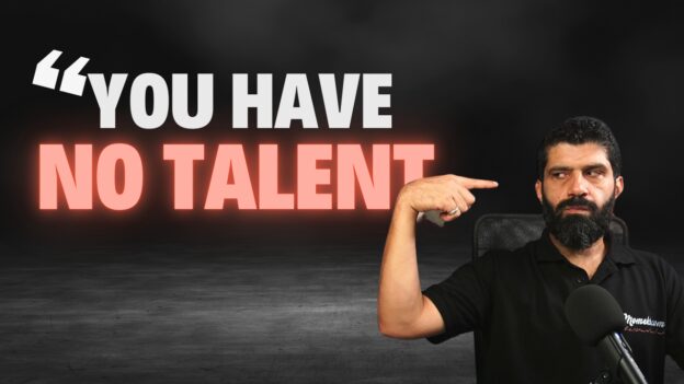 How much talent is required for success